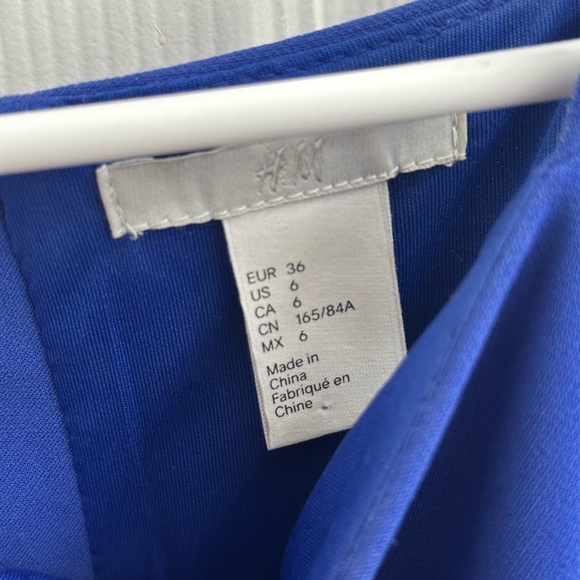 HM Blue dress Size 6 - Picture 4 of 4